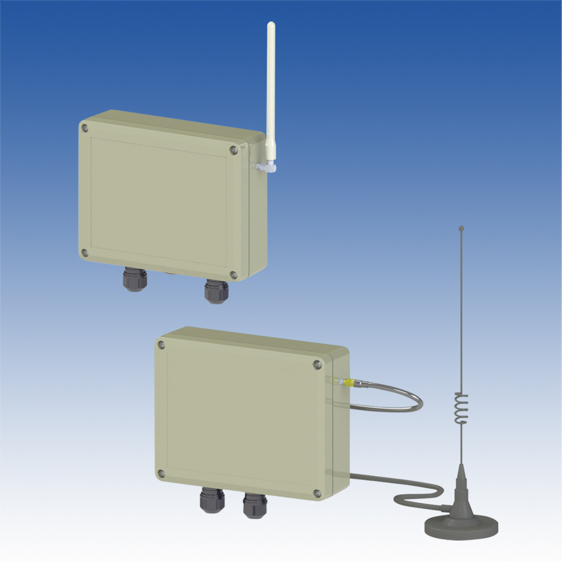 接点入力送信機・受信ユニット