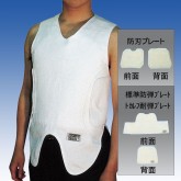 外衣(アンダーシャツタイプ・シャツ)防弾・防刃ベスト JPU-0